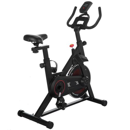 骑自行车健身器材全新健身健康室内纺织自行车2020最大黑色oem钢带有